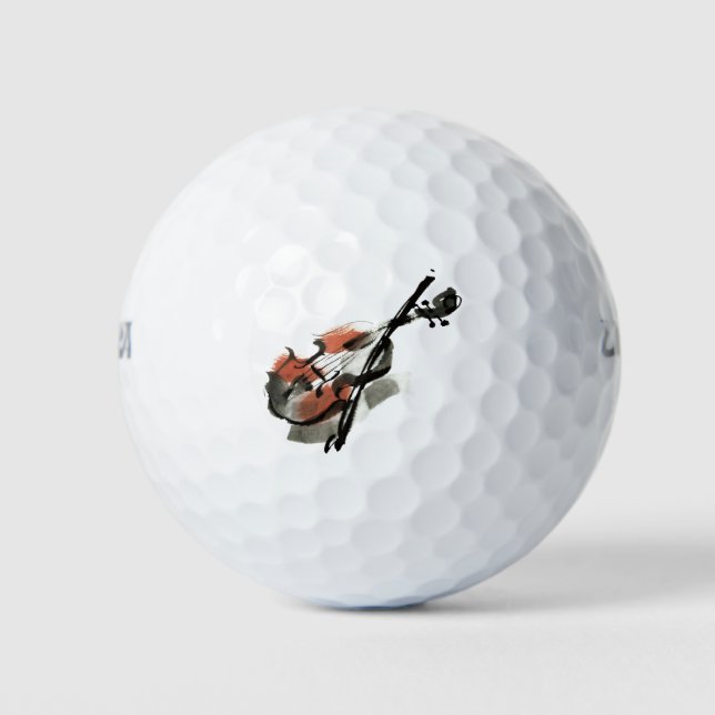 Violin Golf Balls (Front)