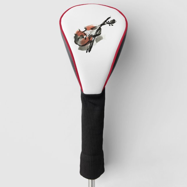 Violin Golf Head Cover (Front)
