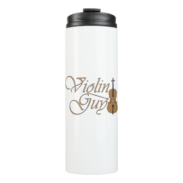 Violin Guy Thermal Tumbler (Front)