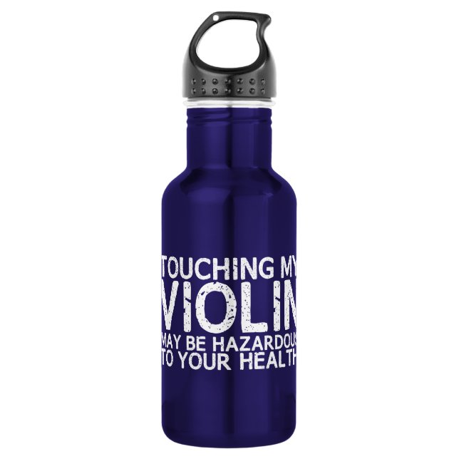 Violin Hazard 532 Ml Water Bottle (Front)
