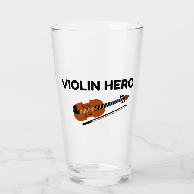Violin Hero Glass (Front)
