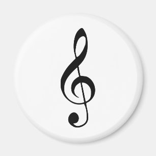 violin key music magnet
