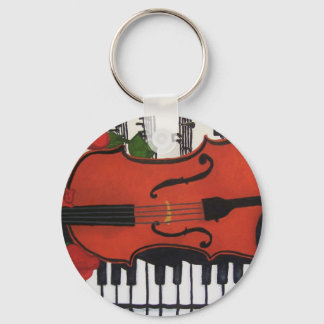 violin key ring