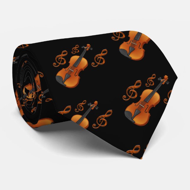 Violin key tie (Rolled)