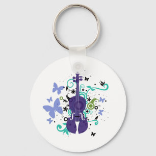 Violin Keychain