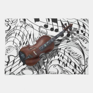 VIOLIN -KITCHEN TOWEL