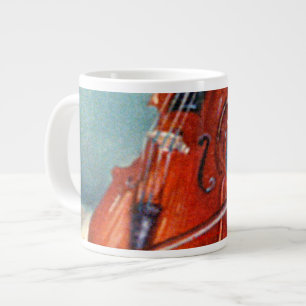 Violin Large Coffee Mug