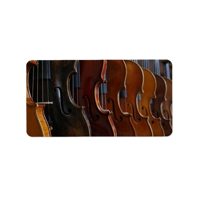 Violin Lineup Label (Front)