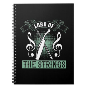 Violin - Lord Of The Strings Notebook