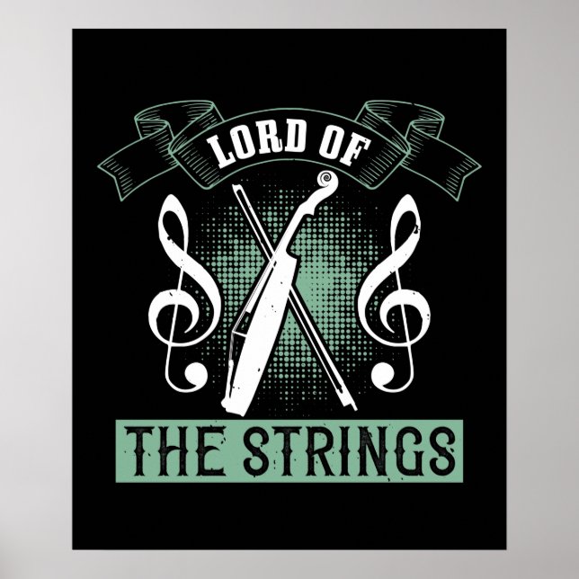 Violin - Lord Of The Strings Poster (Front)