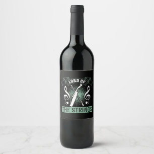 Violin - Lord Of The Strings Wine Label