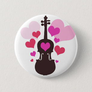Violin Love Button
