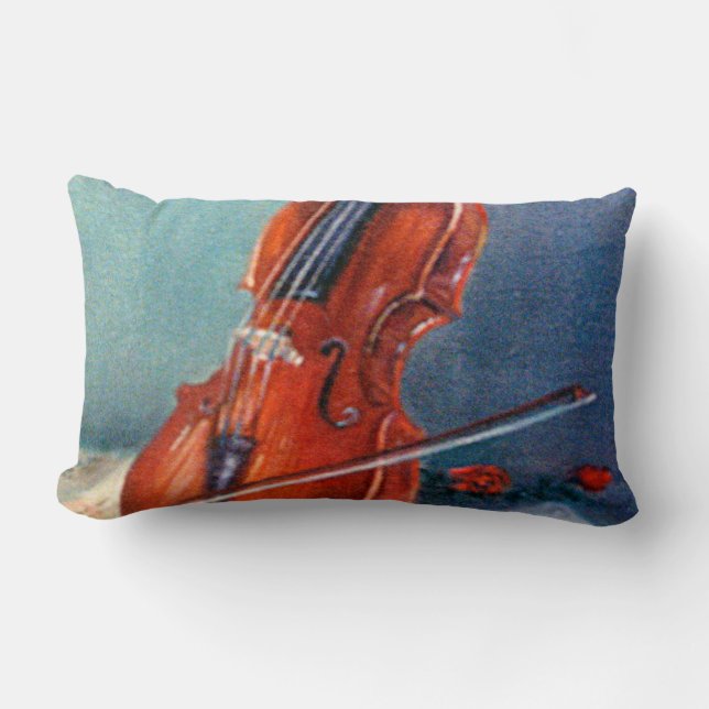 Violin Lumbar Cushion (Front)