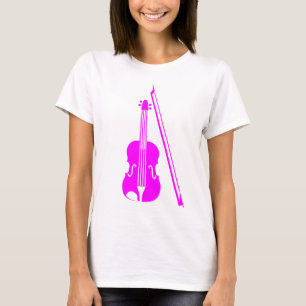 Violin - Magenta T-Shirt