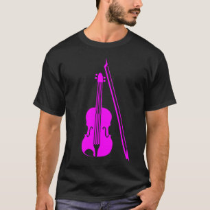 Violin - Magenta T-Shirt