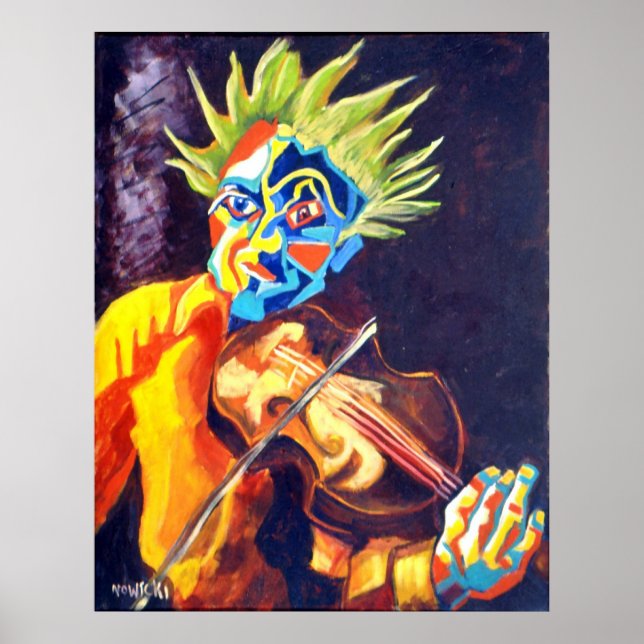 VIOLIN MAN POSTER (Front)
