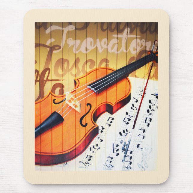 Violin Mouse Pad (Front)