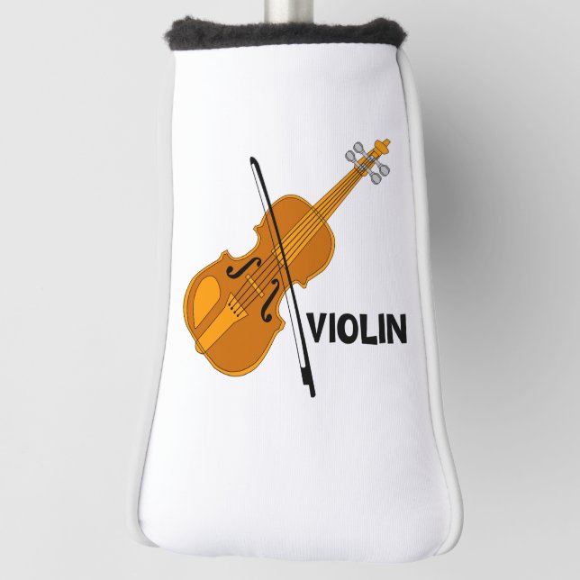 Violin Mug Golf Head Cover (Rotate 90)