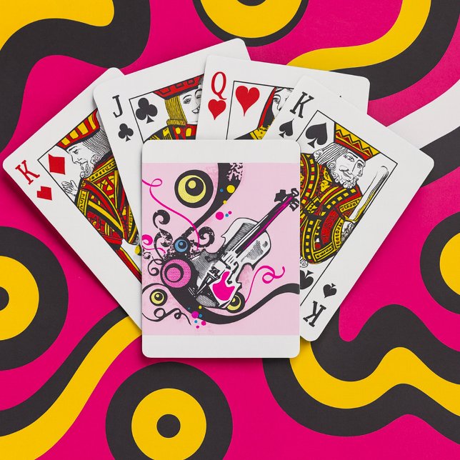 Violin Music Playing Cards (Creator Uploaded)