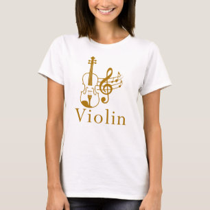 Violin, Music Teacher  T-Shirt