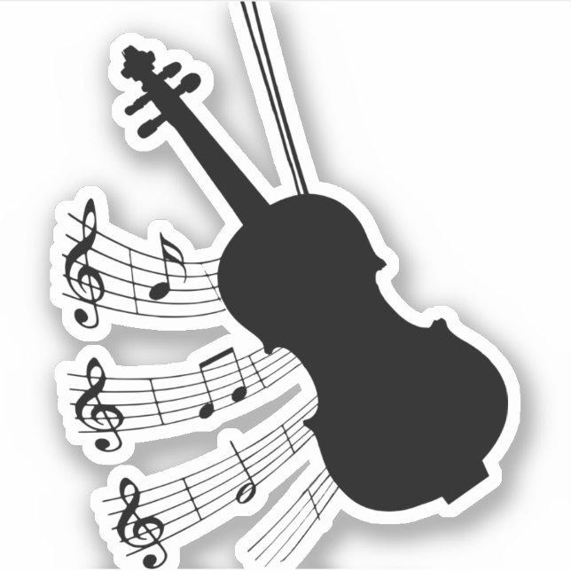 Violin music theme design (Front)