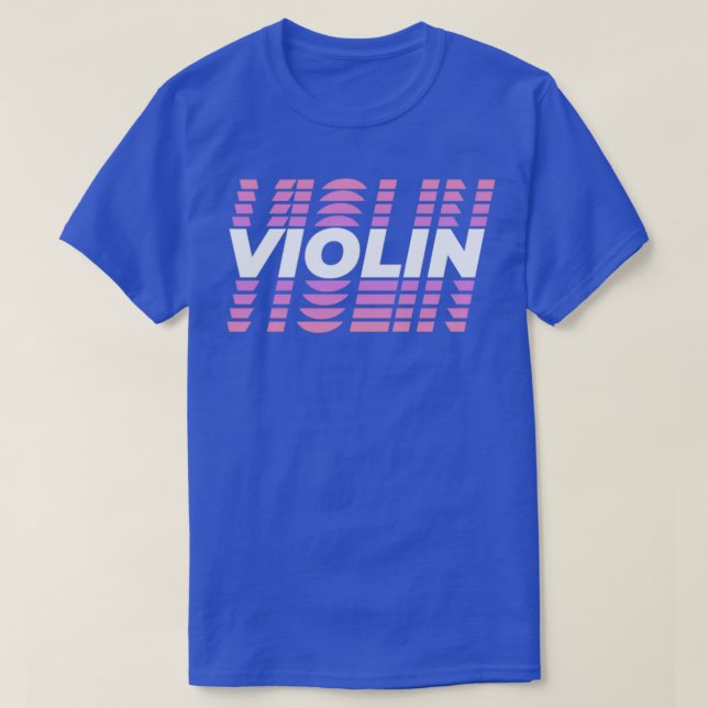 violin musical instrument string T-Shirt (Design Front)