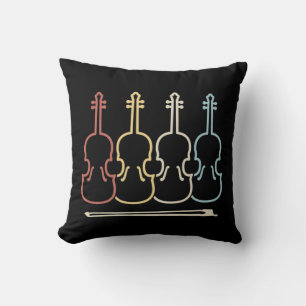 Violin Musician Music Cushion
