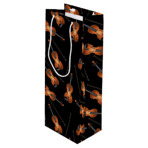 Violin Musician Teacher String Orchestra Wine Gift Bag