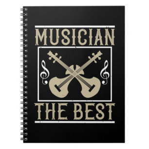 Violin - Musician The Best Notebook