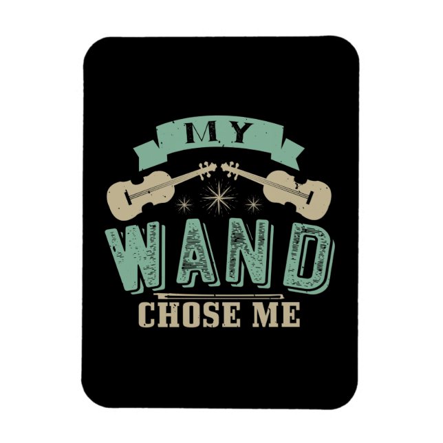 Violin - My Wand Chose Me Magnet (Vertical)