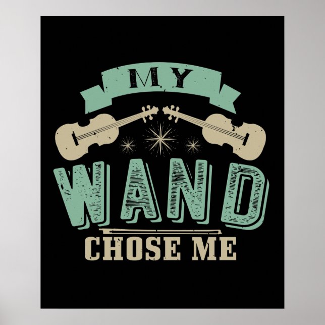Violin - My Wand Chose Me Poster (Front)
