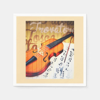 Violin Napkin