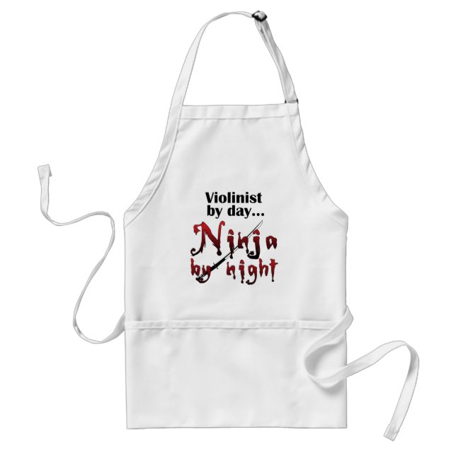 Violin Ninja Standard Apron (Front)