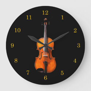 Violin or Viola Clock
