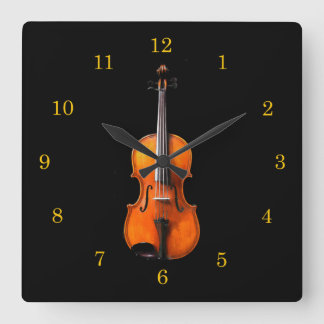 Violin or Viola Clock