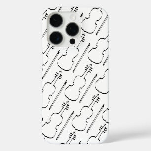 Violin Outline iPhone 16 Pro Case