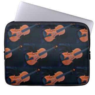 Violin Photo Closeup Laptop Sleeve