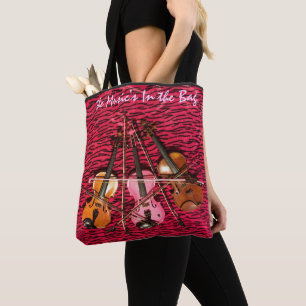 Violin Photo Tote Bag