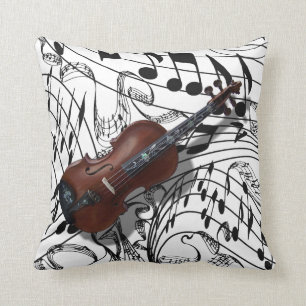 VIOLIN-PILLOW CUSHION