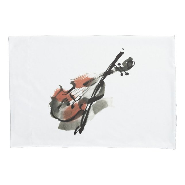 Violin Pillowcase (Front)