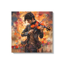 Violin Player at Practice