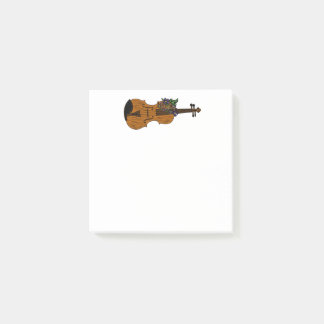 Violin post it note 