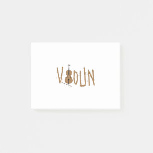 Violin Post-it Notes