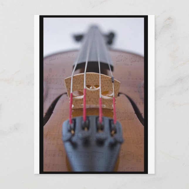 Violin Postcard (Front)