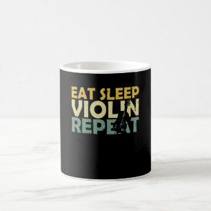 Violin Retro Coffee Mug