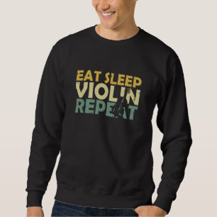 Violin Retro Sweatshirt