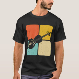 Violin Retro Vintage T Shirt