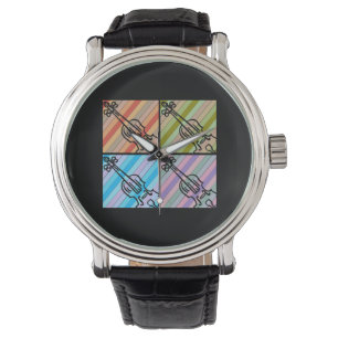 Violin Retro Watch