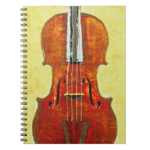 VIOLIN Spiral Notebook