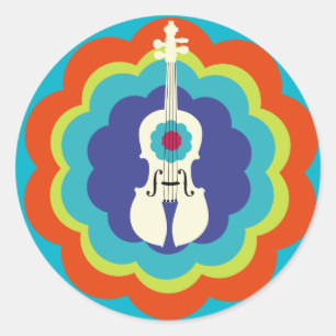 Violin Sticker